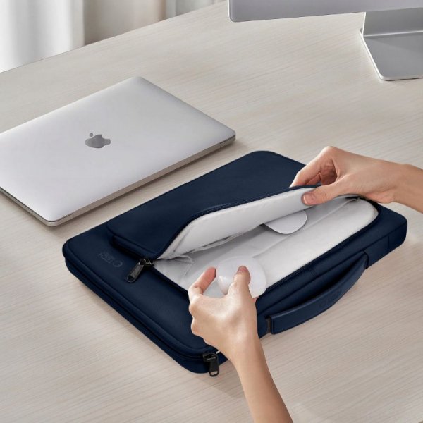 TECH-PROTECT BASIC BAG TORBA DO LAPTOPA  15-16 NAVY BLUE
