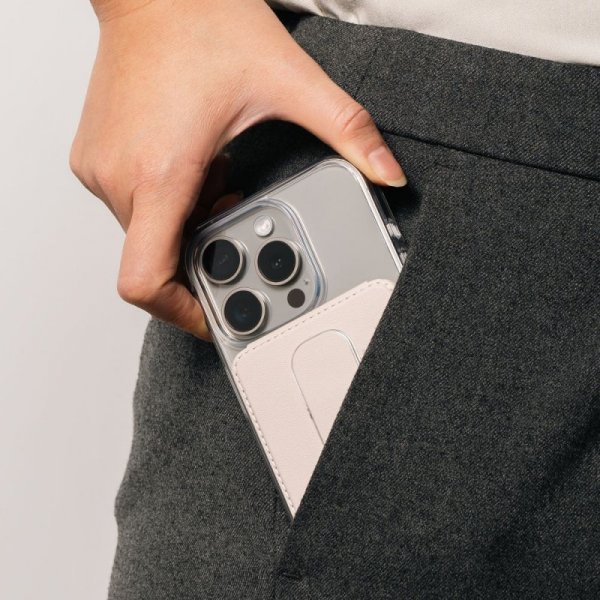 Ringke Portfel MagSafe Uchwyt na Karty i Palec Slide Grip Czarne