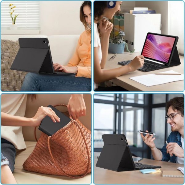 TECH-PROTECT SC PEN + KEYBOARD LENOVO TAB 10.1 TB-311 BLACK