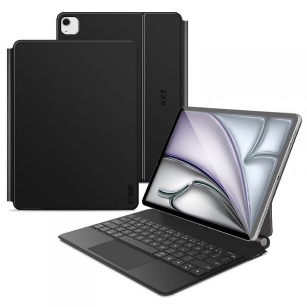 TECH-PROTECT SMARTCASE MAGNETIC + KEYBOARD IPAD PRO 12.9” 4 / 5 / 6 / 2020-2022 / AIR 13” 1 / 2 / 2024-2025 BLACK