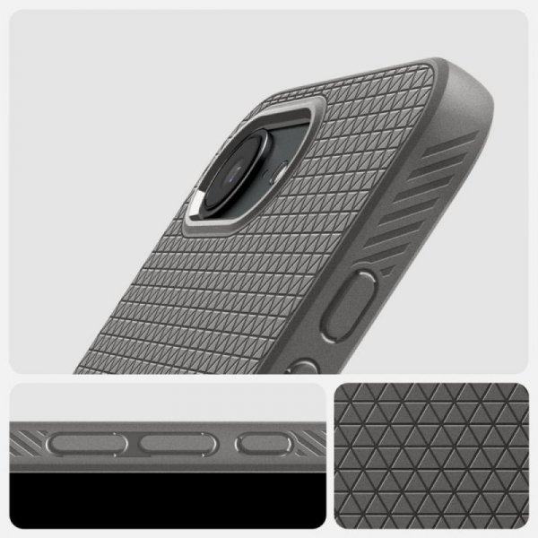 SPIGEN LIQUID AIR IPHONE 16E MARBLE GRAY