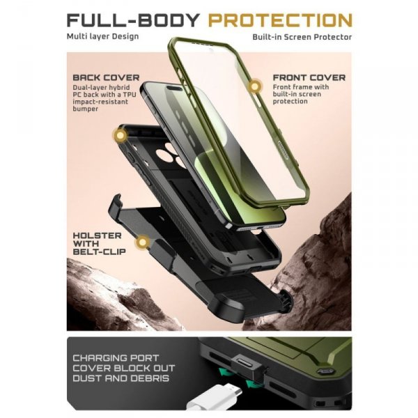 Etui Supcase UB Pro iPhone 17 Pro Max Guldan