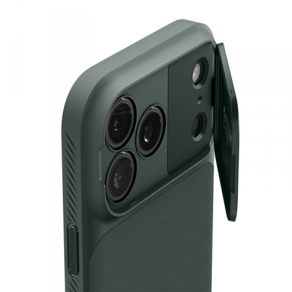 Etui Spigen Optik Armor Mag MagSafe do iPhone 17 Pro Max Abyss Green (Morska Zieleń)