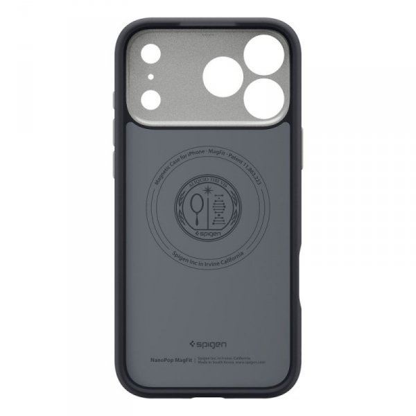 Etui Spigen Nano Pop Mag MagSafe iPhone 17 Pro Black Sesame