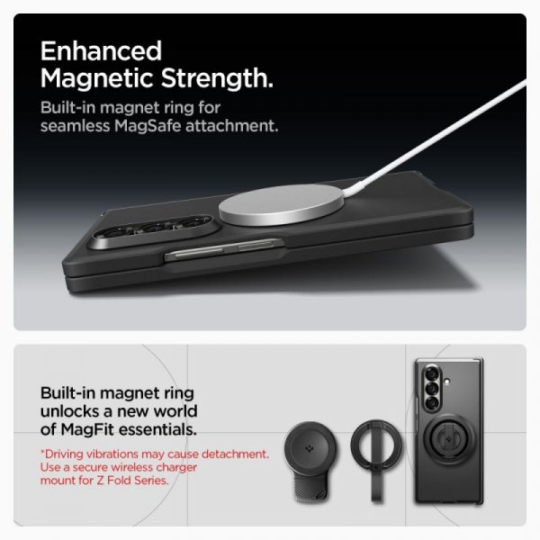 SPIGEN TOUGH ARMOR PRO MAG MAGSAFE GALAXY Z FOLD 7 BLACK