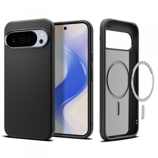 Etui Spigen Liquid Air Mag do Google Pixel 10 Pro XL MagSafe – Czarne