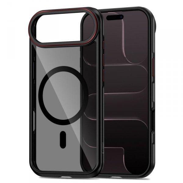 Etui MagSafe Tech-Protect MagHybrid do iPhone Air Black/Red