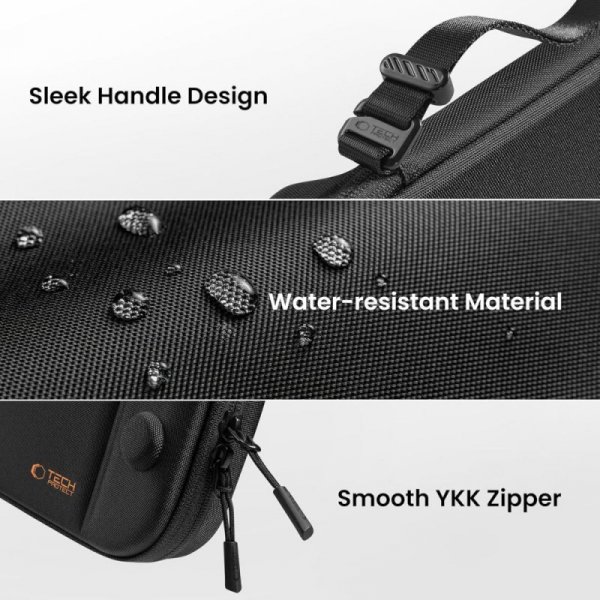TECH-PROTECT SLIM POUCH NINTENDO SWITCH 2 BLACK