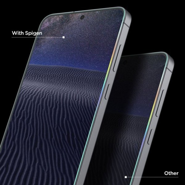 Szkło Hartowane Spigen do Samsung Galaxy S25 FE – Glas.tR EZ Fit Pro (2-Pack)