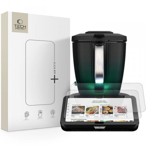 Szkło Hartowane Tech-Protect Glass Fit+ 2-Pack do Thermomix TM7