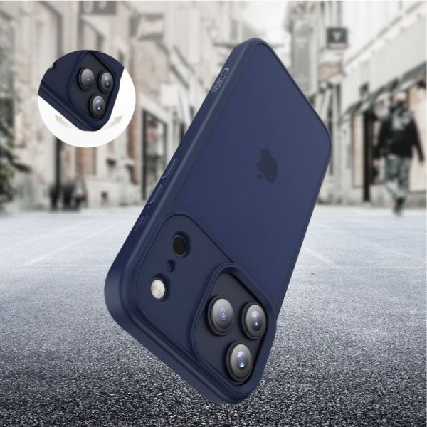 Etui Hybrydowe Tech-Protect MagMat do iPhone 17 Pro Matte Deep Blue