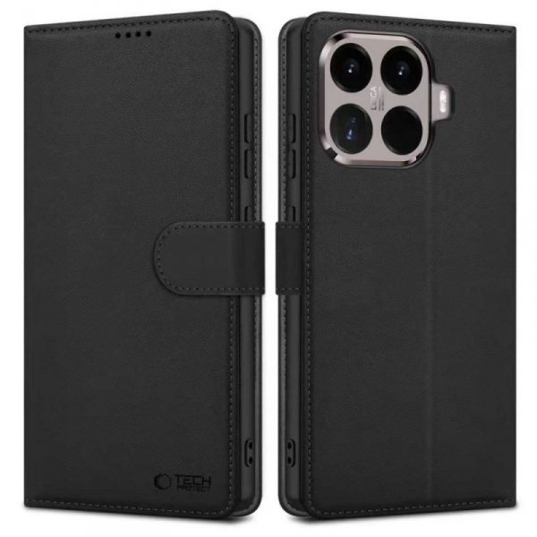 Etui z Klapką Tech-Protect Wallet do Xiaomi 15T Pro Black