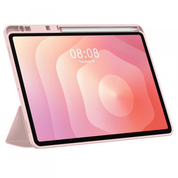 Etui z Miejscem na Rysik do Samsung Galaxy Tab S11 11.0 - Tech-Protect SC Pen - Różowe
