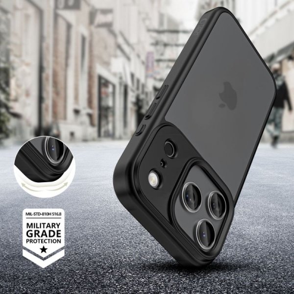 Etui Hybrydowe Tech-Protect MagMat do iPhone 17 Pro Matte Black