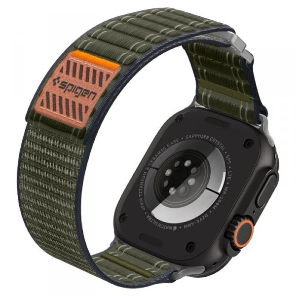 Pasek Spigen WBF0 do Apple Watch 11/10/9/Ultra 1/2 (44/45/46/49mm) – Zielony