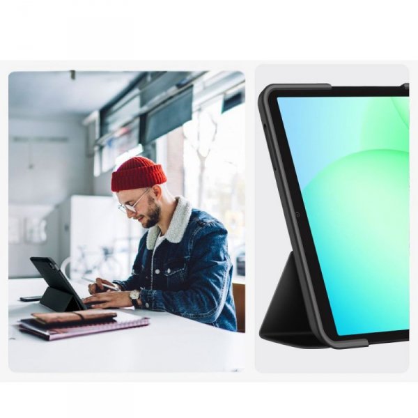 Etui do Samsung Galaxy Tab A9 / A11 8.7 - Tech-Protect SmartCase - Czarne