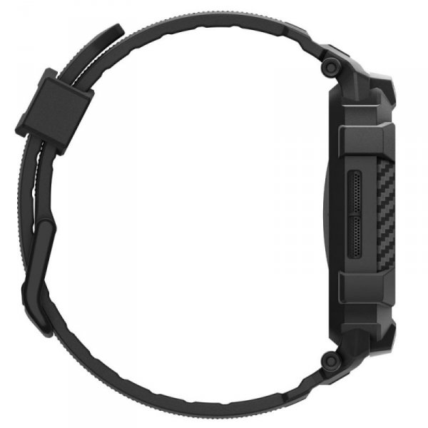 Etui z Paskiem Spigen Rugged Armor Pro V2 do Apple Watch 10/11 (42mm) – Matowy Czarny