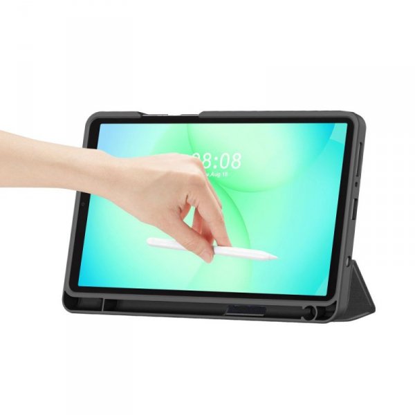 Etui z Miejscem na Rysik do Samsung Galaxy Tab A9 8.7 - Tech-Protect SC Pen Canvas - Szare