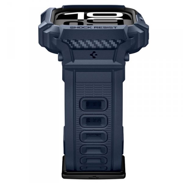 Etui z Paskiem Spigen Rugged Armor Pro V2 do Apple Watch 10/11 (42mm) – Granatowe