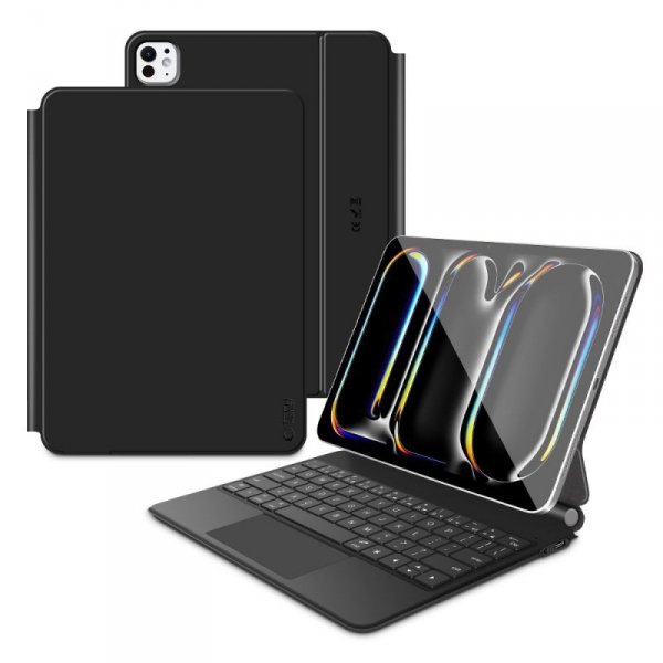 Tech-Protect SmartCase Magnetic + Keyboard iPad Pro 13” 7/8 (2024–2025) Black