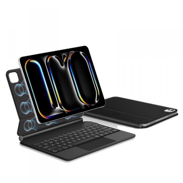 Tech-Protect SmartCase Magnetic + Keyboard iPad Pro 13” 7/8 (2024–2025) Black