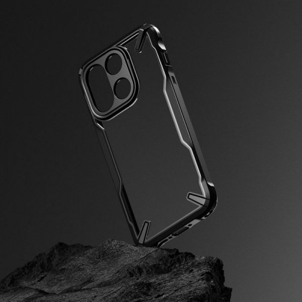 Pancerne Etui OnePlus 15 Ringke Fusion X czarne