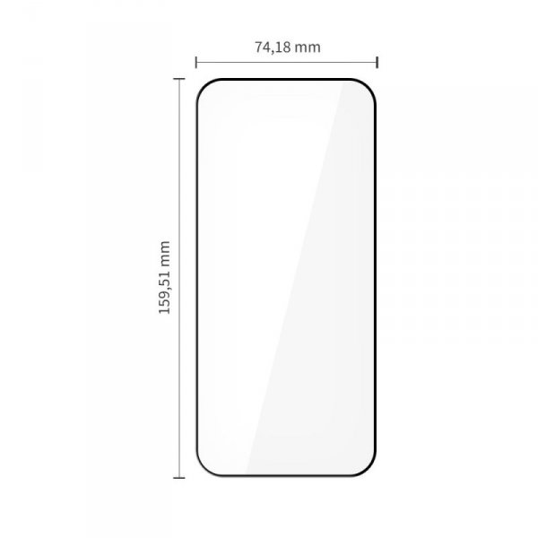 Szkło Hartowane Tech-Protect Glass Fit+ 2-Pack do Xiaomi POCO F8 Ultra Black