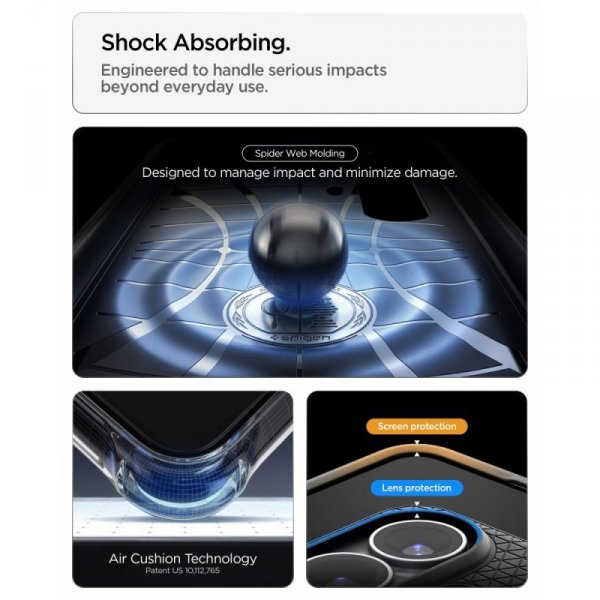 Etui Spigen Liquid Air do Samsung Galaxy S26+ Plus Matte Black (Matowy Czarny)