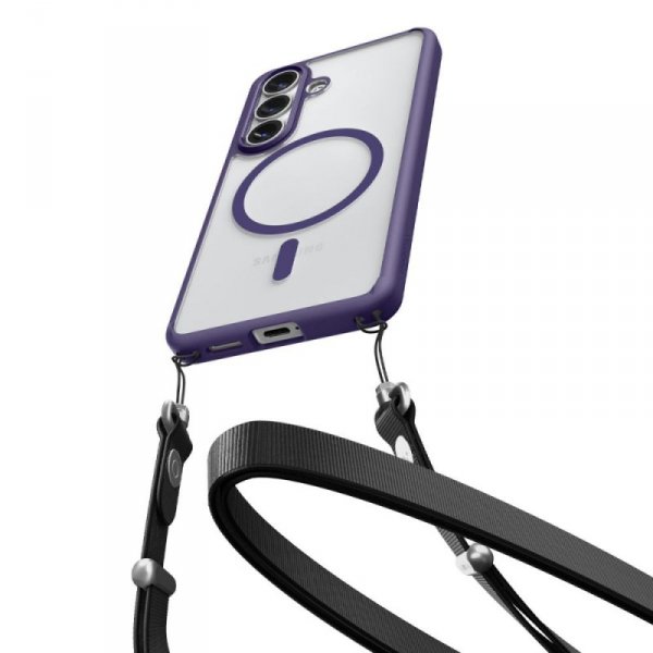 Etui Spigen Ultra Hybrid Mag MagSafe do Samsung Galaxy S26+ Plus Deep Purple (Głęboki Fiolet)