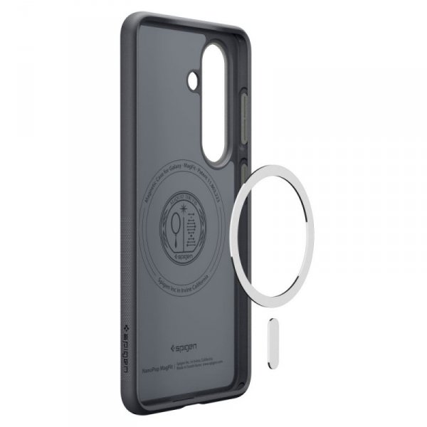 Etui Spigen Nano Pop Mag MagSafe do Samsung Galaxy S26 Black Sesame (Czarny Sezam)