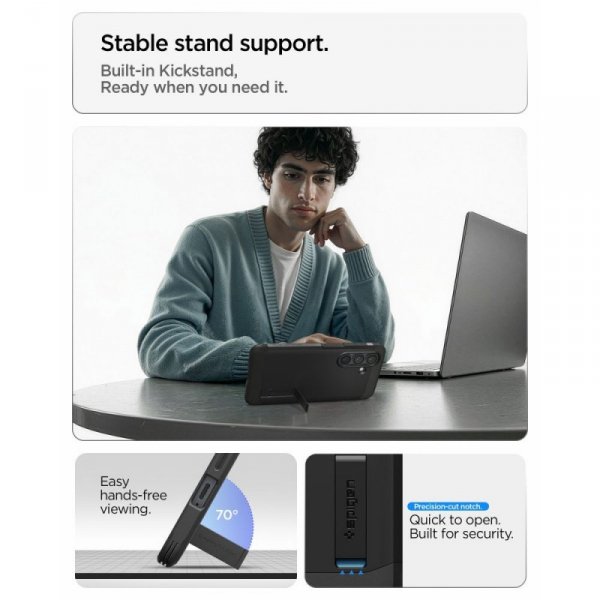 Etui Pancerne Spigen Tough Armor Mag MagSafe do Galaxy S26 Black