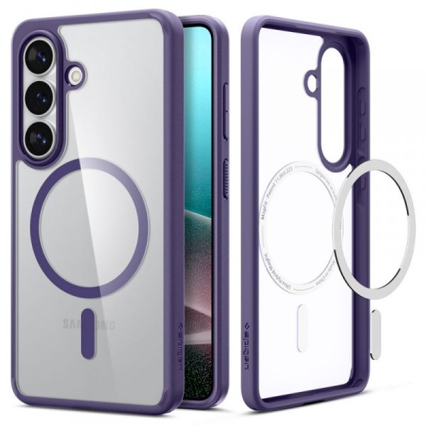 Etui Magnetyczne Spigen Ultra Hybrid Mag MagSafe do Galaxy S26 Deep Purple
