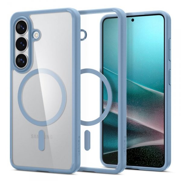 Etui Magnetyczne Spigen Ultra Hybrid Mag MagSafe do Galaxy S26 Light Blue