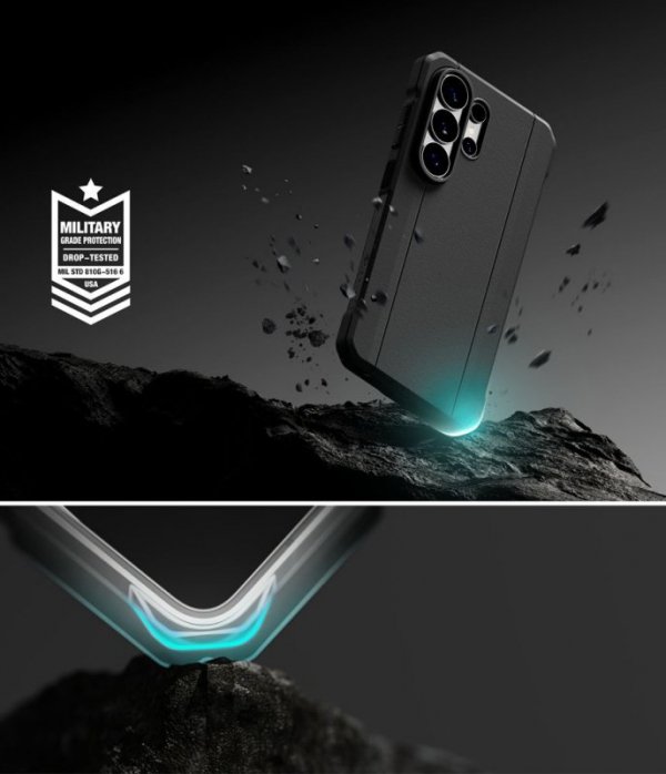 Pancerne Etui Samsung Galaxy S26 Ultra Ringke Onyx Alfa MagSafe Czarne