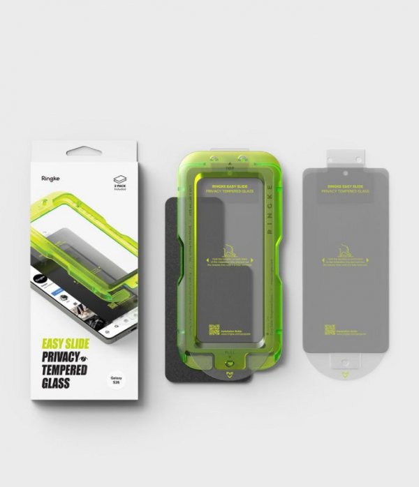 Szkło Hartowane Prywatyzujące Ringke Easy Slide do Galaxy S26 – 2-Pack Prywatyzujące
