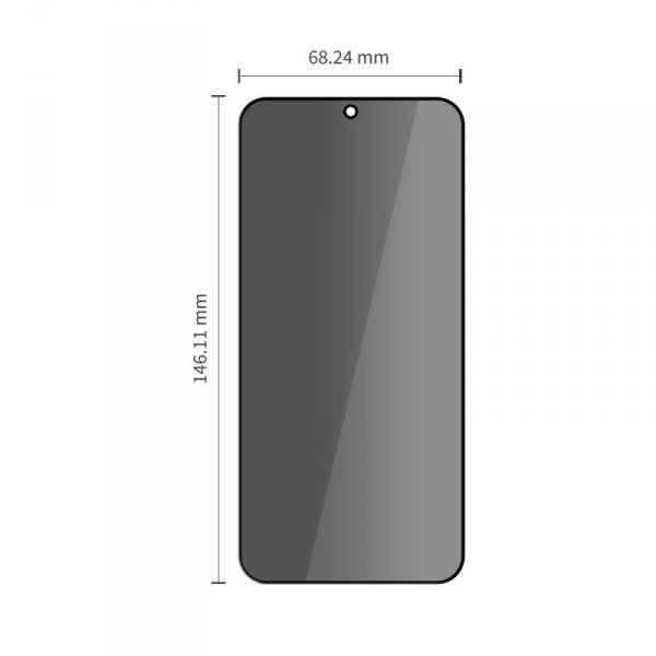 Tech-Protect Glass Spy+ Szkło Prywatyzujące 2-Pack do Samsung Galaxy S26