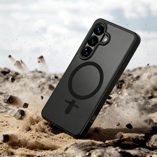 Etui do Samsung Galaxy S26+ Plus MagSafe – Tech-Protect MagMat – Matte Black