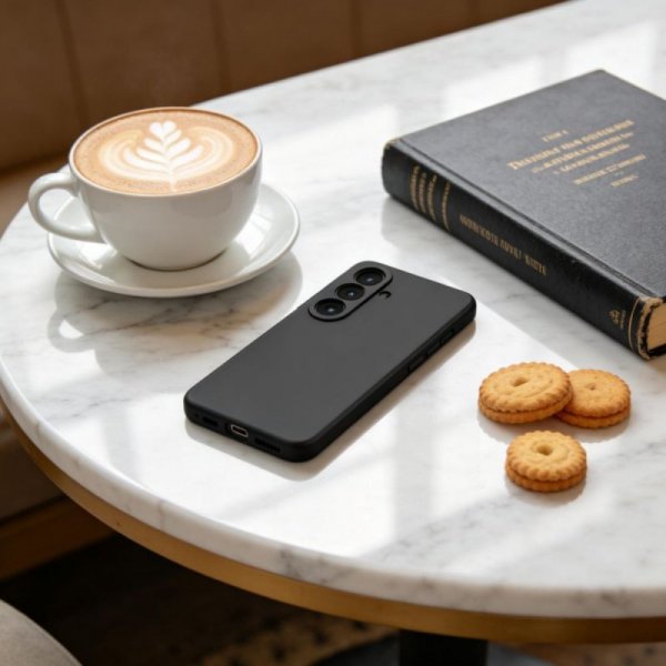 Tech-Protect Silikonowe MagSafe Etui do Samsung Galaxy S26+ Plus Black Czarne