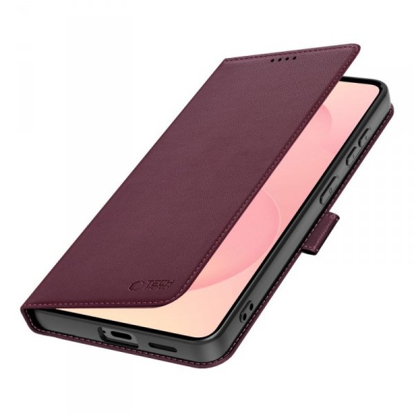Etui z klapką do Samsung Galaxy S26 Portfel Mulberry Ciemnofioletowe