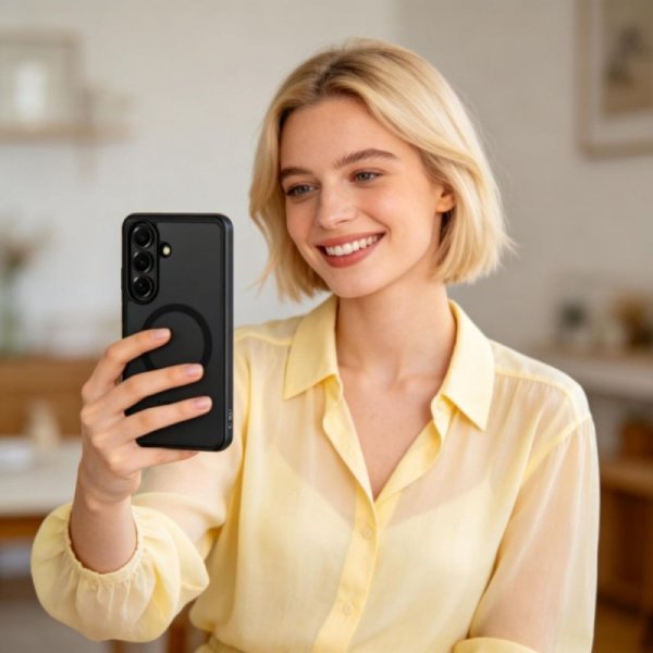 Etui do Samsung Galaxy S26 MagSafe – Tech-Protect MagPeak – Matte Black