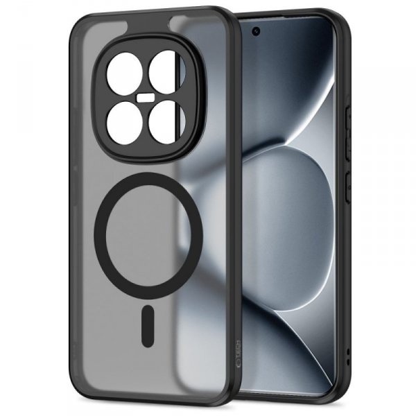 Tech-Protect MagMat MagSafe Etui do Xiaomi Poco M8 Pro / Redmi Note 15 Pro+ 5G Matte Black