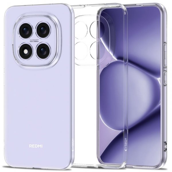 Tech-Protect FlexAir Etui do Xiaomi Redmi Note 15 Pro 5G Przezroczyste 