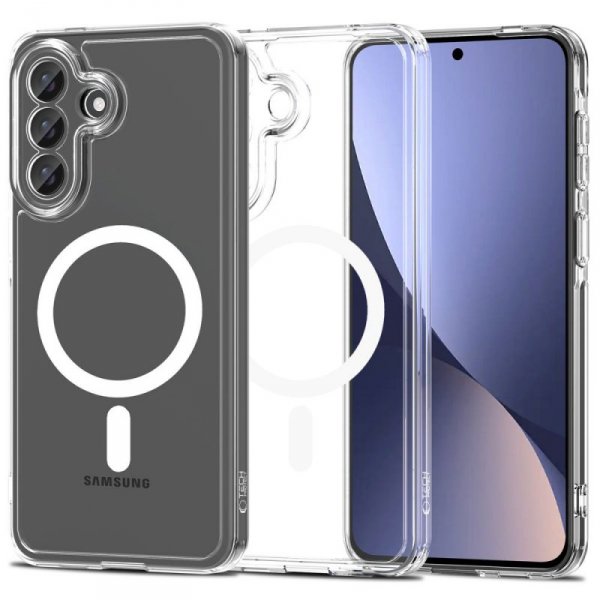 Tech-Protect FlexAir Hybrid MagSafe Samsung Galaxy A57 5G: Przezroczyste Etui Magnetyczne