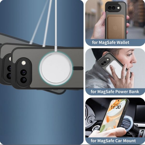 Etui do Google Pixel 10a MagSafe – Tech-Protect MagMat – Matte Black