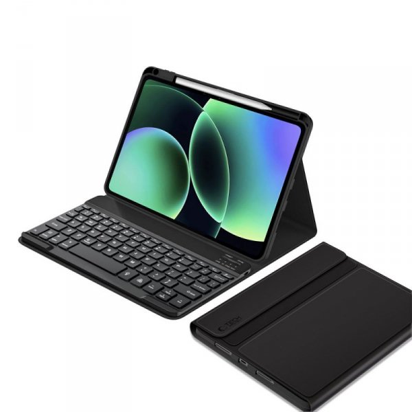 Etui Tech-Protect SC Pen z klawiaturą  Bluetooth Xiaomi Pad 7 / 7 PRO / 8 / 8 PRO 11.2 Miejsce na Rysik Czarne