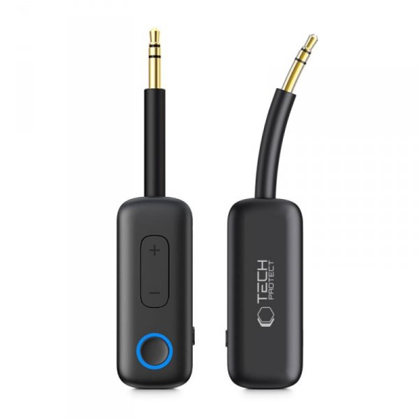 Adapter Bluetooth 5.4 AUX do Samochodu – Tech-Protect UltraBoost AU02 Czarny