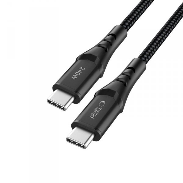 Kabel Tech-Protect UB11T UltraBoost Type-C PD 240W / QC3.0 100cm – czarny (black)
