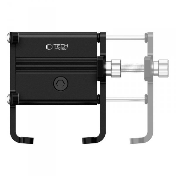 Uchwyt rowerowy uniwersalny na kierownicę Tech-Protect V5 Handlebar &amp; Stem Bike Mount – Czarny (Black)