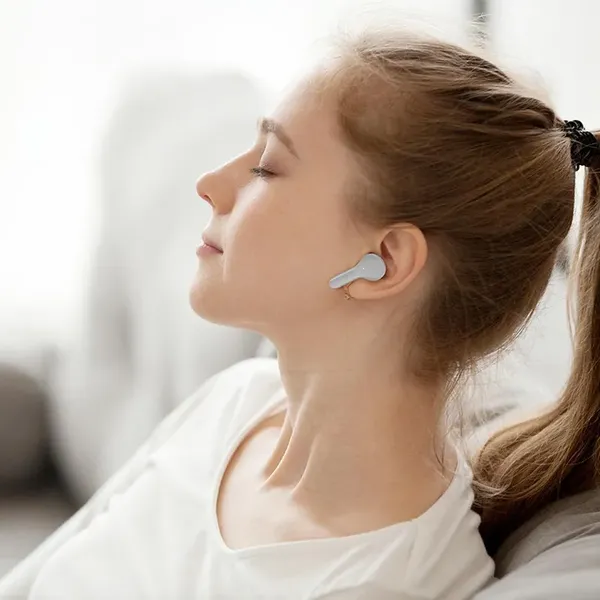 Acefast T6 dokanałowe słuchawki bezprzewodowe TWS Bluetooth - różowe