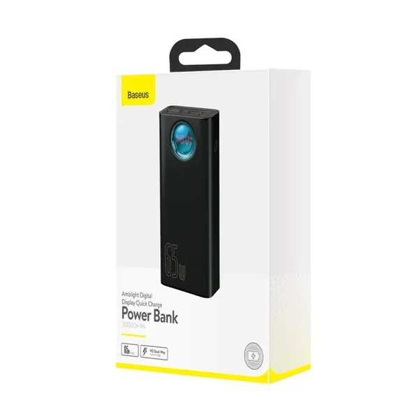 Baseus Amblight powerbank 65W 30000mAh Overseas Edition czarny (PPLG000101)